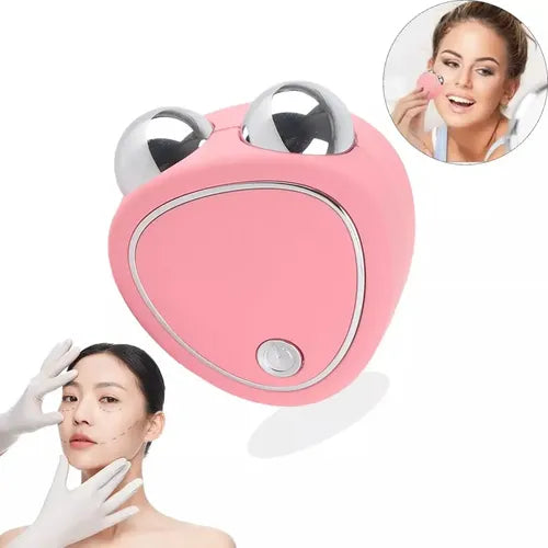 Masajeador facial microcorriente