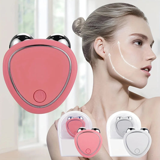 Masajeador facial microcorriente